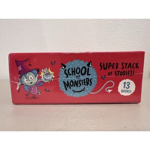 School of Monsters Super Stack of Stories NIB Sealed Set of 13 Sally Rippin - Picture 5 of 6
